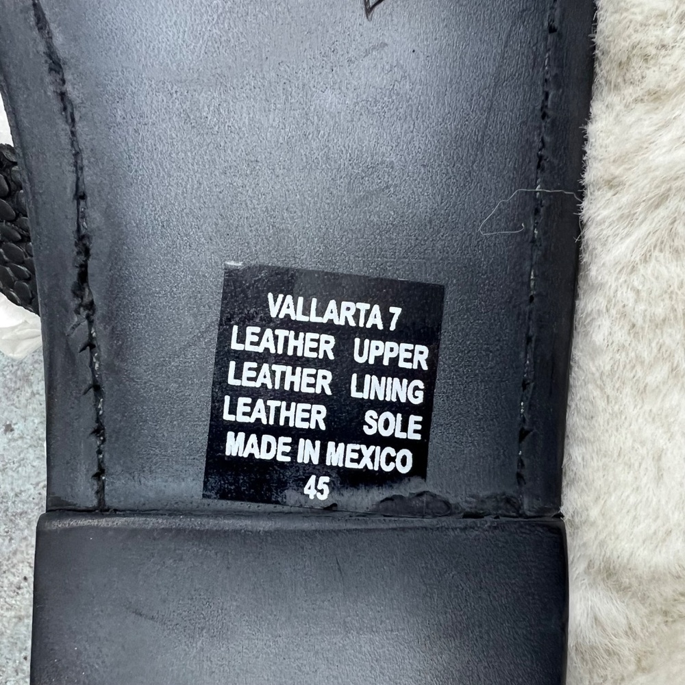 • NWT/NIB🤩 |•FREEBIRD🦅 BY STEVEN•| Vallarta Summer Flat Sandal Black Snake 7 - Picture 5 of 13